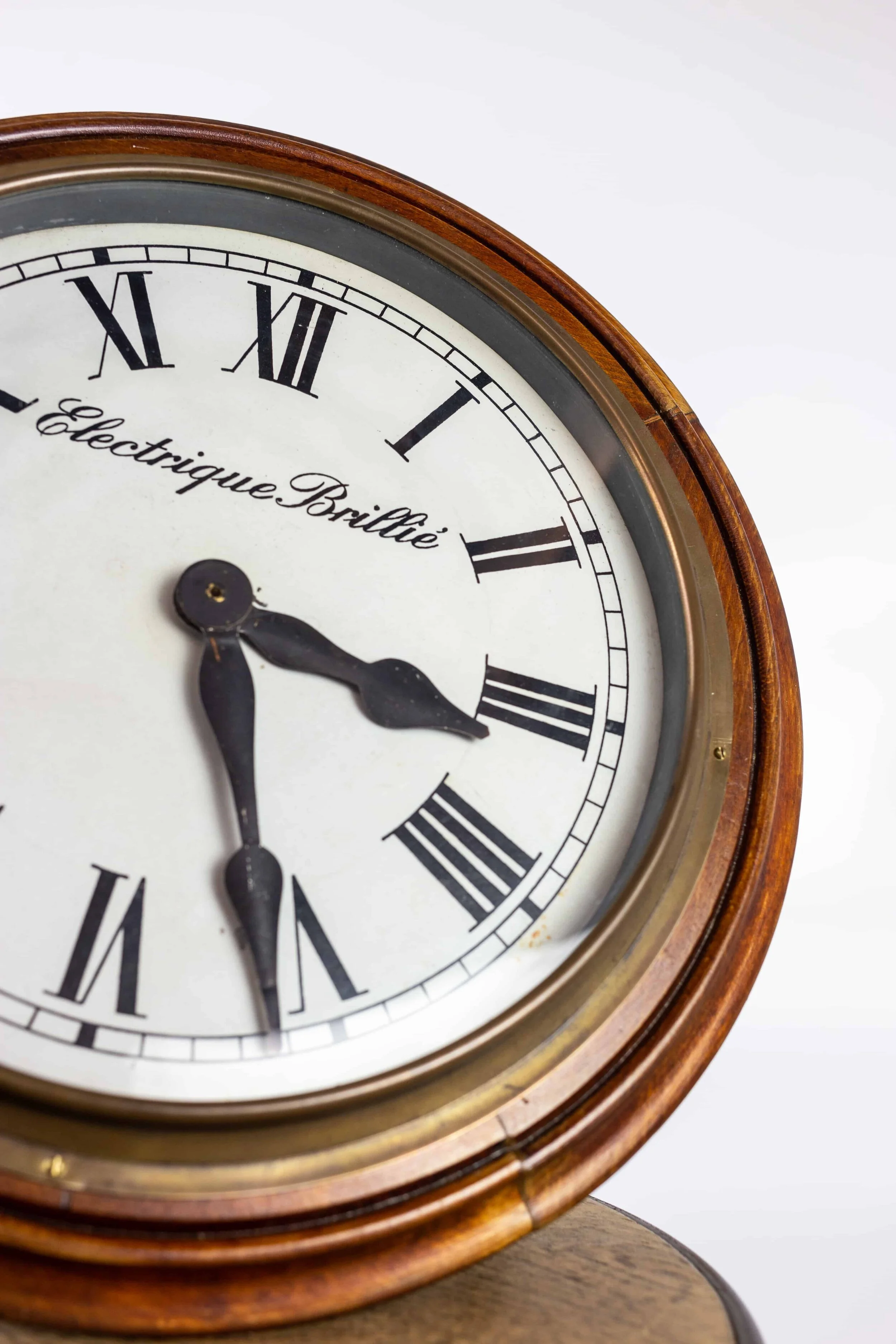 インテリア時計 brillie france vintage wall clock Antique Brillie French Kitchen Wall Clock - B | Mayfly Vintage